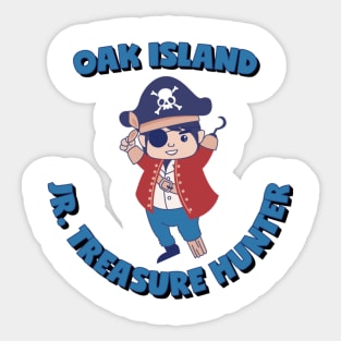 Oak Island Jr Treasure Hunter kids Gift Sticker